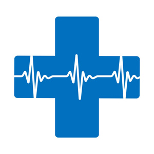 蓝色十字架图片