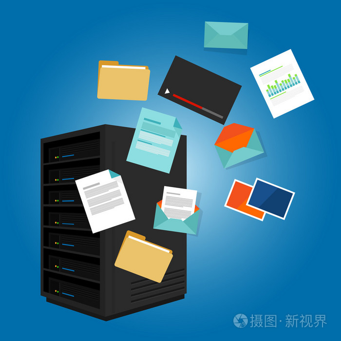 文件服务器的数据,如文档图像视频电子邮件文件夹