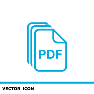 文件 Pdf 简单 web 图标
