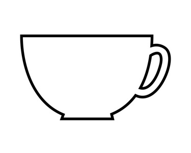 咖啡杯子图标设计
