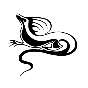 蜥蜴绘图图片