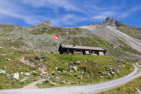 Waegerhus Fluelapass 在达沃斯 Graubuenden 瑞士 2.207 米