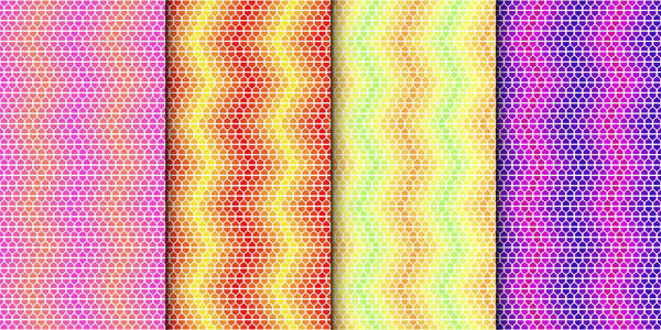 简约彩色几何渐变背景彩色几何无缝图案集.eps 10.逐渐变色.