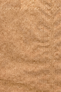 回收站赭褐色牛皮纸纸张粗碎皱的 Grunge 纹理
