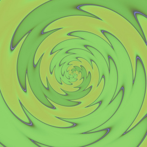 扭曲的叶片的水飞蓟，抽象的绿色背景
