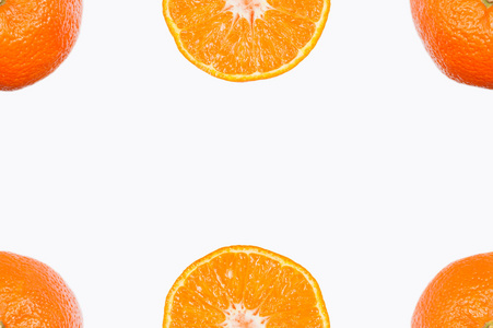 橙色背景，天然橙在果皮的修补程序