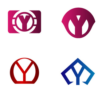 y字母logo设计图片