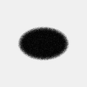 黑色抽象椭圆徽章模板