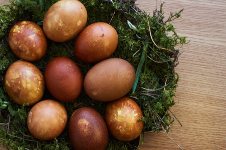 装饰的复活节彩蛋