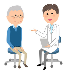 穿白大褂的医生图片