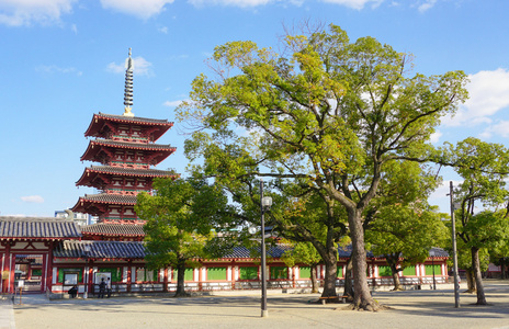 四天王寺图片 四天王寺素材 四天王寺插画 摄图新视界