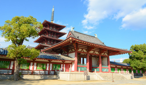 四天王寺图片 四天王寺素材 四天王寺插画 摄图新视界