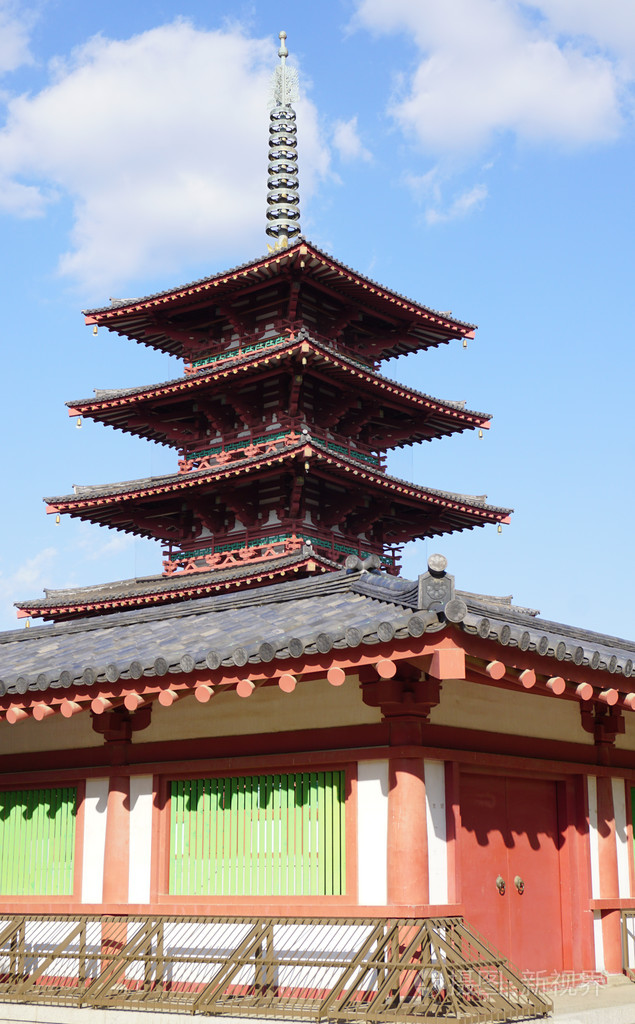 在日本大阪举行的四天王寺