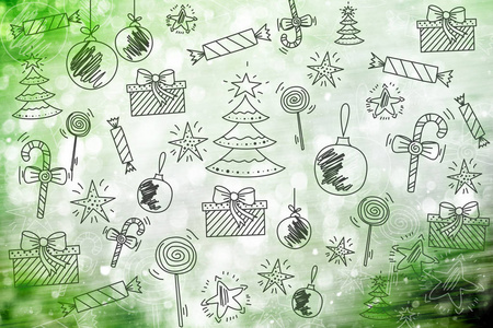 快乐圣诞壁纸，图案，背景快乐新的一年