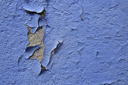 涂料外墙脱落的外墙涂料照片