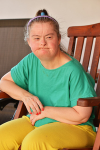 唐氏综合征的孩子图片