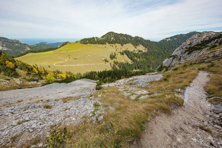 从 Wendelstein 到 Brannenburg 的路径