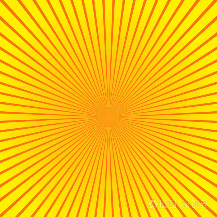 插画 太阳光线森伯斯特图案背景夏天.闪耀夏日的图案.矢量.eps