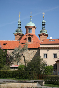 和蔼，在捷克首都布拉格圣劳伦斯的大教堂教堂