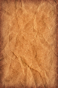 回收站褐色牛皮纸条纹 Vignette 粗皱的 Grunge 纹理