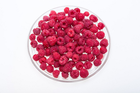 美丽的选择新鲜选择成熟的红树莓