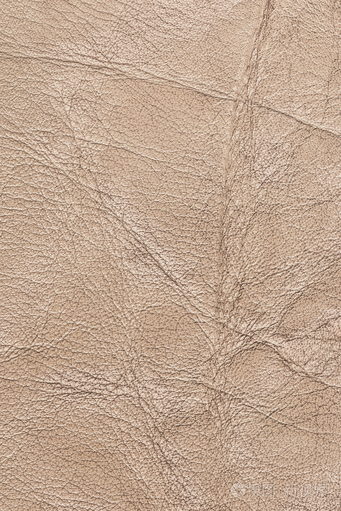 老赭石米色真皮折痕脱落皱的 grunge 纹理样本