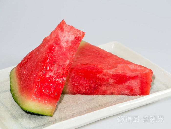 冷冻后的红西瓜