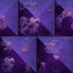 摘要无缝 3d 马赛克图案的紫色和粉色的斜面方块