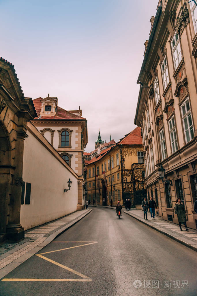 旅游在欧洲, 老镇布拉格的街道