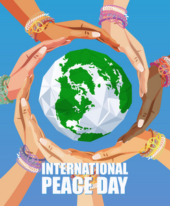 国际和平天海报图片