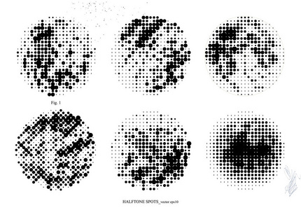 半色调点设置图片
