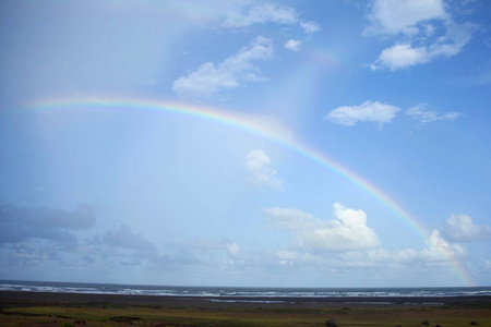 海滩上的彩虹, Diveagar, 马哈拉施特拉邦