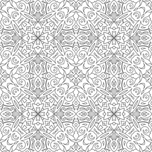 模式中单线条样式照片