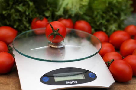 蔬菜称重图片