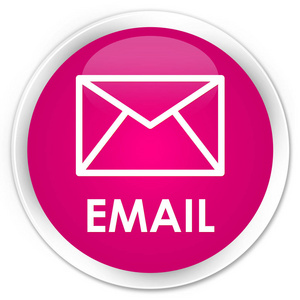 电子邮件高级粉红色圆形按钮