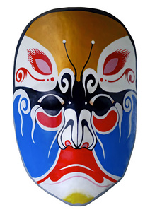 传统文化湘剧脸谱中国传统戏曲脸谱照片