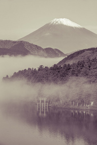 富士山和离职后湖