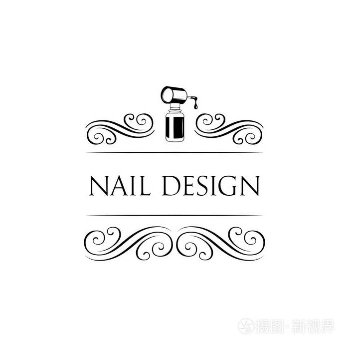 指甲油图标.矢量插图插画-正版商用图片0fdlc4-摄图新视界