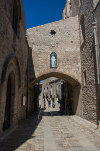 埃里塞, 西西里中世纪城镇狭窄的鹅卵石街道