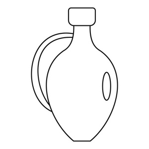 酒瓶图标, 轮廓样式