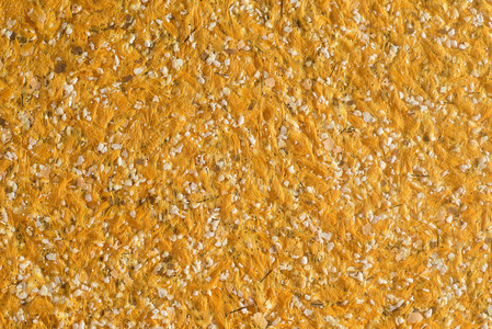 抽象的橙色纹理的装饰石膏液体壁纸