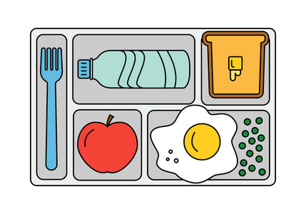 幼稚园午餐时间图片