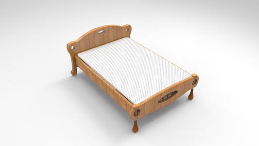 木板床垫