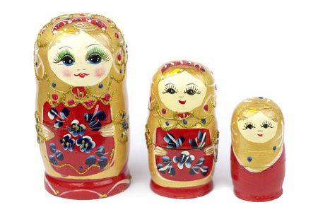 俄罗斯传统娃娃 Matrioshka娃或头巾