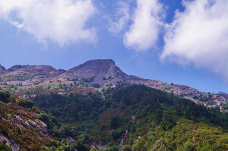 厄尔巴岛，托斯卡纳，意大利蒙特 Capanne