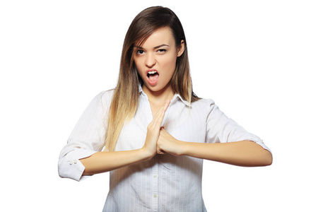 女人的拳头图片