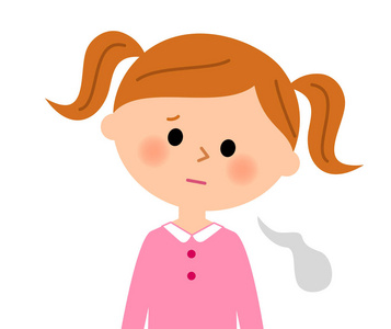 女孩叹了口气照片