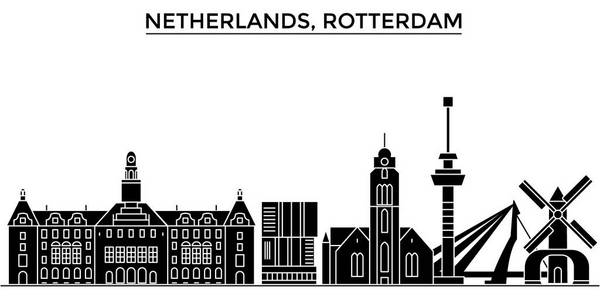 荷兰地标图片-荷兰地标素材-荷兰地标插画-摄图新视界