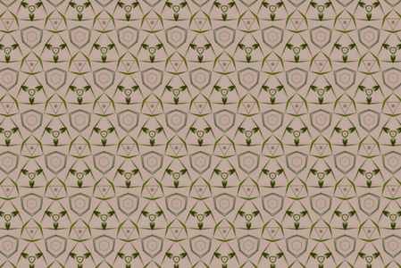 灰色背景与绿色 pattern.6