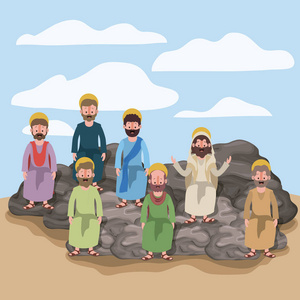 十二使徒大海的岩石图片